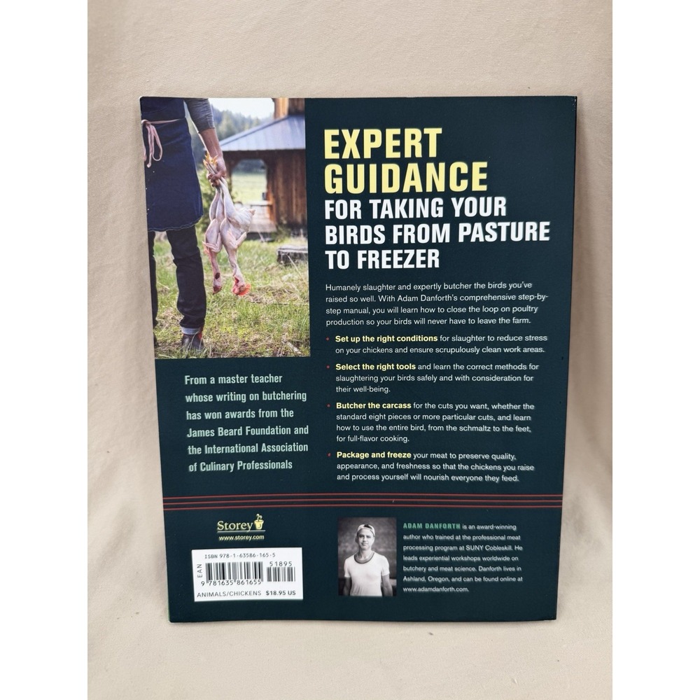 Butchering Chickens : A Guide to Humane Small Scale Processing By Adam Danforth - Picture 2 of 3